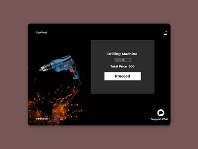 Product Description cards dark card dark mode description design navigation product tool app ui web design