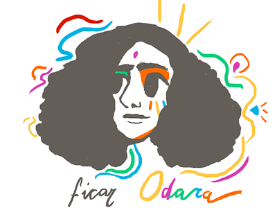 Odara carnaval digitar illustration ilustração odara