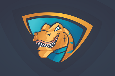 t rex brand character design digitalart draw icon illustration illustrator logoinspirations logotype vector