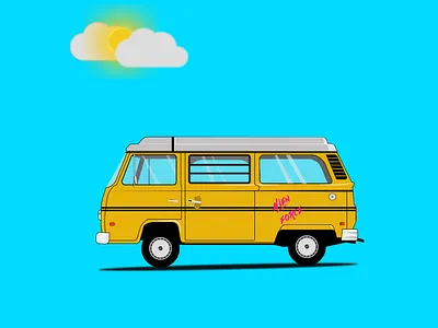 Danfo Bus from lagos state benin design illustration lagos nigerian vector