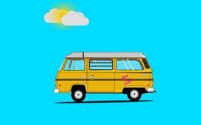 Danfo Bus from lagos state benin design illustration lagos nigerian vector