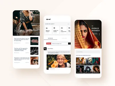 news app design icon ios iphone x ui ux