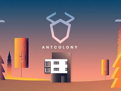 Networks Sarajevo x Ant Colony ants design fall identity illustration logo networks vector