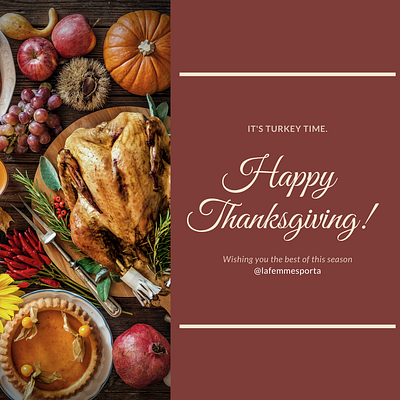 Thanksgiving branding canva graphic design