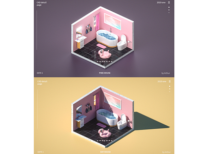 A room for C4D c4d design