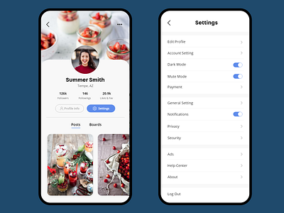 Day 007: Settings app ui ux