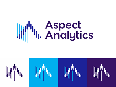 Aspect Analytics, logo design for biomedical IT tools 3d imaging imagery a app apps tools biomedical bioinformatics biomedical research creative data mining flat 2d geometric imaging mass spectrometry insights knowledge extraction it software developer letter mark monogram logo design machine learning medical medicine scan scanner scanning spectral data analysis spectral image processing tech technology vector icon mark symbol