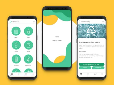 Zero waste lifestyle application app application clean eco ecologic ecological ecology garbage green minimalism minimalistic recycle recycled recycling waste zero waste zerowaste