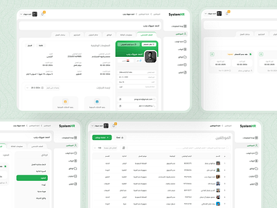 HR System – Human Resources Management Dashboard attendance tracking dashboard employee management hr hr operations payroll system ui