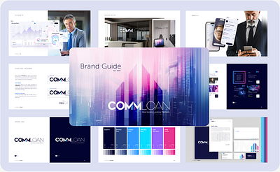 Brand book guide app branding dashboard design logo mobile ui ux