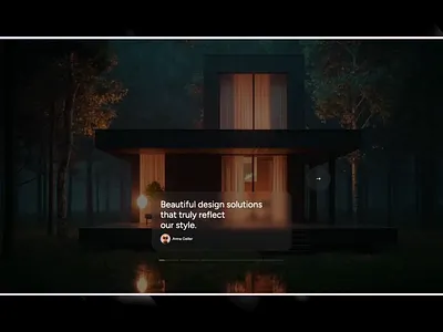 Testimonial Slider animation branding glass gradient landingpage layout people review section testimonial ui uiux user interface webdesign website