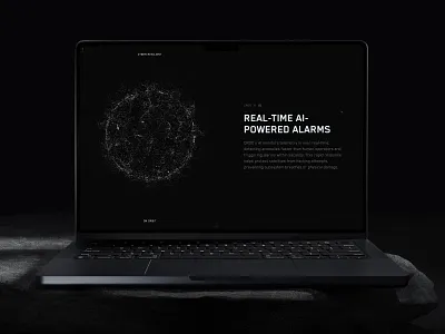 Space Cyber-Security Landing Page cyber cybersecurity design framer landingpage space ui website