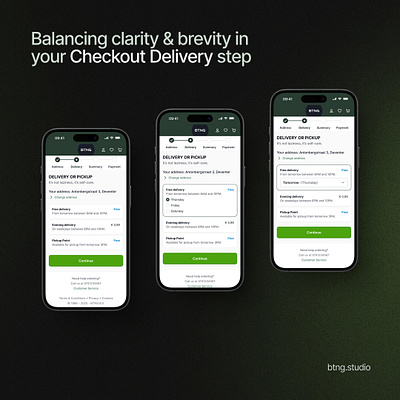 Mobile Ecommerce Checkout Delivery checkout cro ecommerce mobile responsive