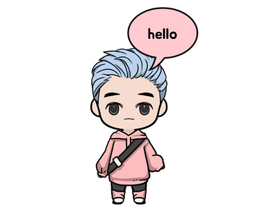 Anime anime korean like cartoon