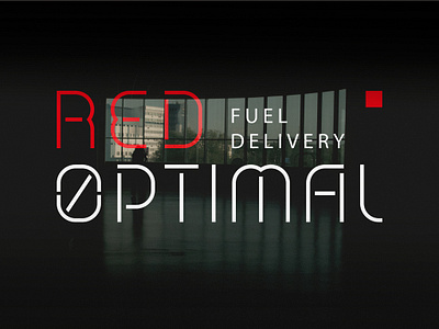 Red Optimal / Logotype anabolic anabolic brandlab brand design branding design identity design logo logotype logotype design red truck carrying fuel type design typography