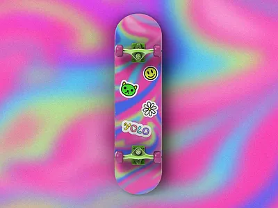 My kind of Deck 🏄🏻‍♀️🤟🏻 abstact design pattern skateboard