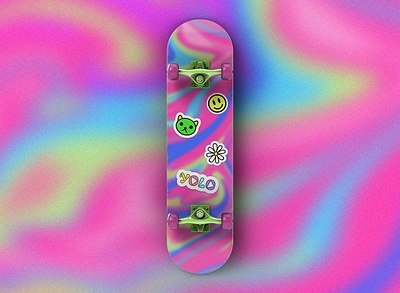 My kind of Deck 🏄🏻‍♀️🤟🏻 abstact design pattern skateboard