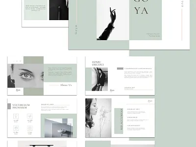 FREE - GOYA Powerpoint Template creative design download download free free free download powerpoint powerpoint design powerpoint presentation powerpoint template ppt template pptx presentation template