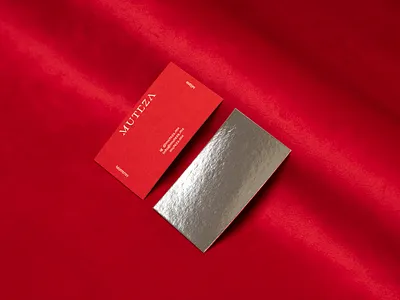 Muteza art direction branding branding and identity branding design agency brandingdesign design agency editorial design logo logodesign naming photo red reflection velvet