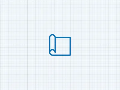 Blueprint branding icon illustration logo vector