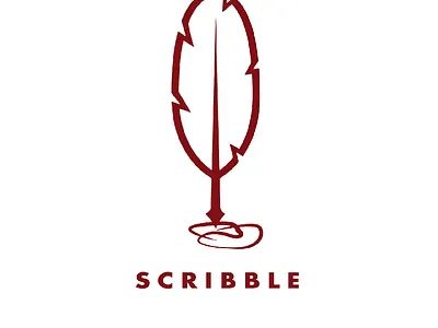 Scribble branding design logo