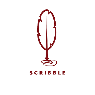 Scribble branding design logo