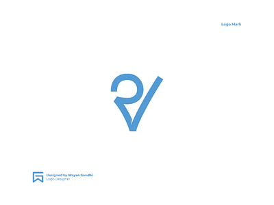 2V Monogram 2v logo clever logo logo logo awesome logo bucket logo daily logo design logo gram logo inspirations logo mark monogram simple simple logo wayan gandhi wgndhi