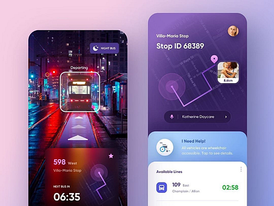 Public transport guide app android app app design application illustration ios mobile transportation ui uidesign ux