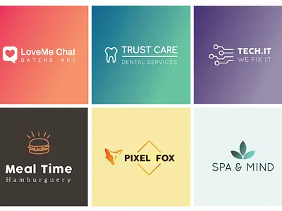 Minimalist business logos clean flat logo logodesign minimal minimalist modern