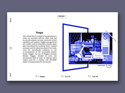 Simple Layout combine figma rgb simple vespa web design