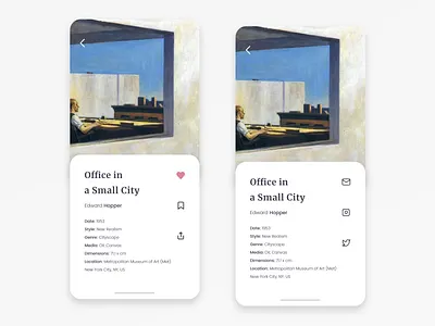 Mobile Social Share Design app app design dailyui dailyui 010 design mobile ui share ui ux