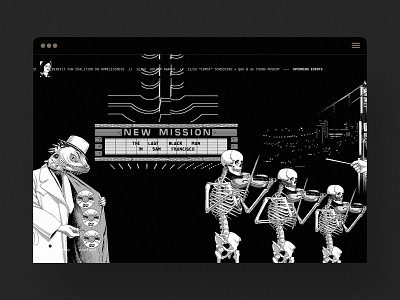 Longshot Features animation design hollywood illustration movie pixel web webdesign website