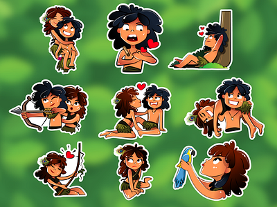 kakula viber pack branding charecter design communication concept design illustration sticker design ui vector viber