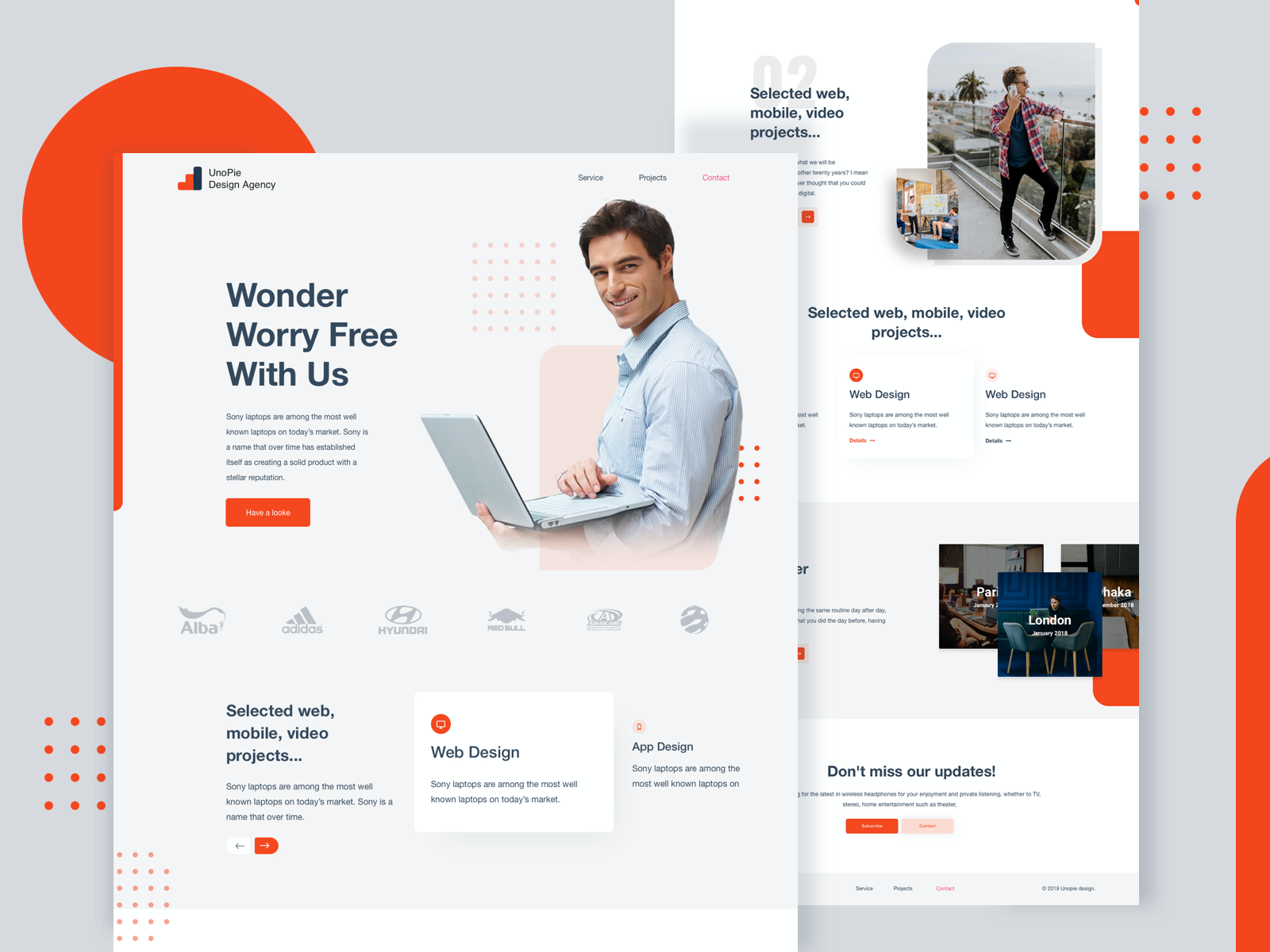Example of UnoPie- Design Agency