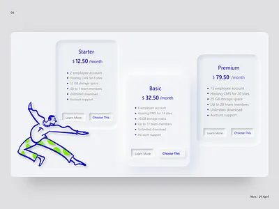 Subscription Plan 2019 trend 2020 clean ui dribble best shot figma gradient illustration growth minimal trendy design ui ux webdesign white