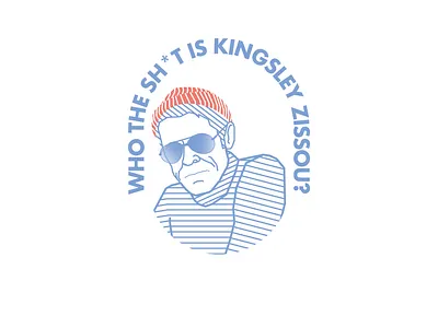 Who the sh*t is Kingsley Zissou belafonte crew bembureda graphic design illustration kingsley klaus daimler red hat redbubble society6 speedo sunglasses t shirt the life aquatic t恤 willem dafoe with steve zissou