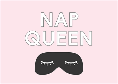 Nap queen charity design eyemask gift card gifting nap queen sleep