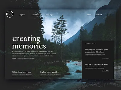 Frozyn Explore Nature brand guide brandidentity branding colorpalette design designagency graphicdesign ui uxdesign uxui