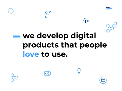What we do... branding design illustration typography ui ux