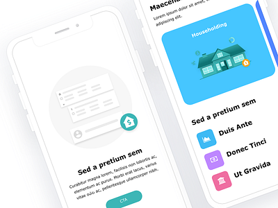 FinTech Illustrations in use design finance fintech illustration illustration art product ui ux