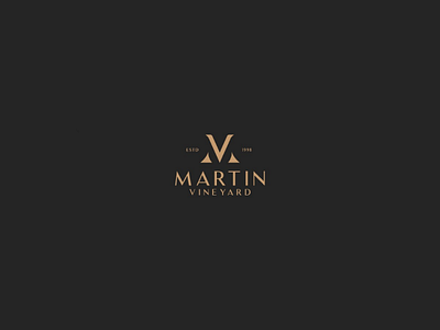 Martin Vineyard Logo adobeillustrator branding designer graphicsdesigner illustrations illustrator logo photoshop