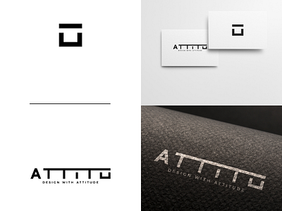 Attitu Logo branding designer graphics graphicsdesigner illustrator logo photoshop retail