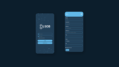 SOB app app app design code html5 ui uiux