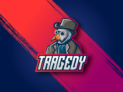 TRAGEDY ESPORT LOGO branding dota2 esport for sale fortnite game gaming illustration logo mascot mascot gaming mascot logo mixer twitch vector