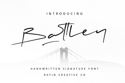 Battley Handwritten Introducing branding agency fashion font fonts lettering art minimalism typeface typography