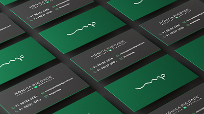 M PIEDADE CV 3d branding design logo