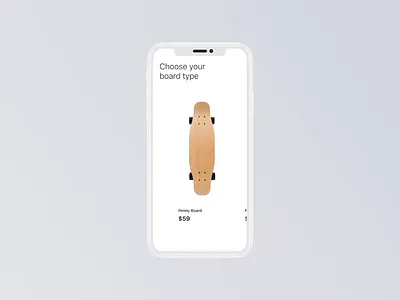 Skate Shop Design app design product product design productview prototype ui ux