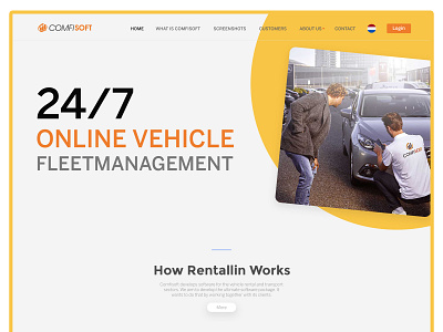 Car Rental Website | Rental Service auto rentals branding car rental car wash illustration india netherlands rental car sandeep sandeep mandloi sandy ui design vehicle website design