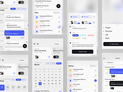 Team Management Concept app application behance concept design management manager platform sketch team teamwork ui