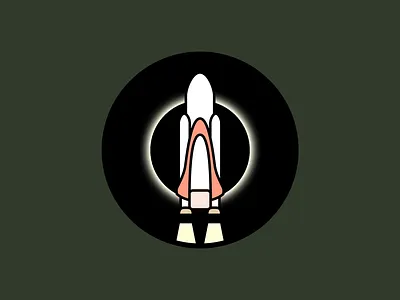 Weekly Warm Up No 13 Spaceflight design dribbble dribbbleweeklywarmup grow illustration spaceflight weekly warm up